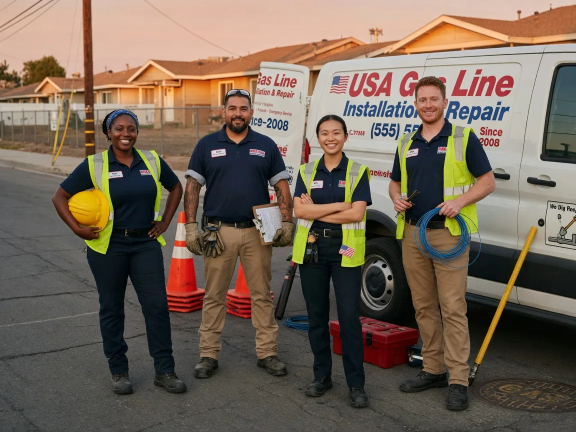 Gas Line Installation company in Garden Valley, CA
